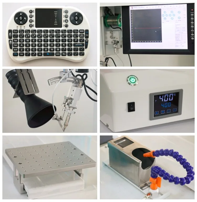 China Factory 5-axis soldering Robot with flowing line customize two heads three heads