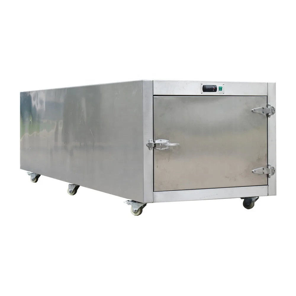 High Quality Body Cadaver Freezer In Stock Morgue Mobile Freezer Steel Morgue Freezer