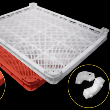 High Temperature Resistant Food Grade Stackable Plastic Trays Pasta Plastic Drying Tray