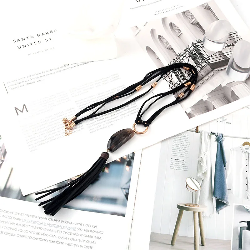 Wholesale custom jewellery for Women Stone Hand made Hight Quality Chunky Gold plated Necklaces