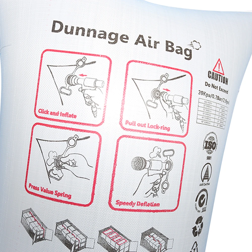 Cheap Price Dunnage Air Bags Recycled Plastic Airbag Packaging Cargo