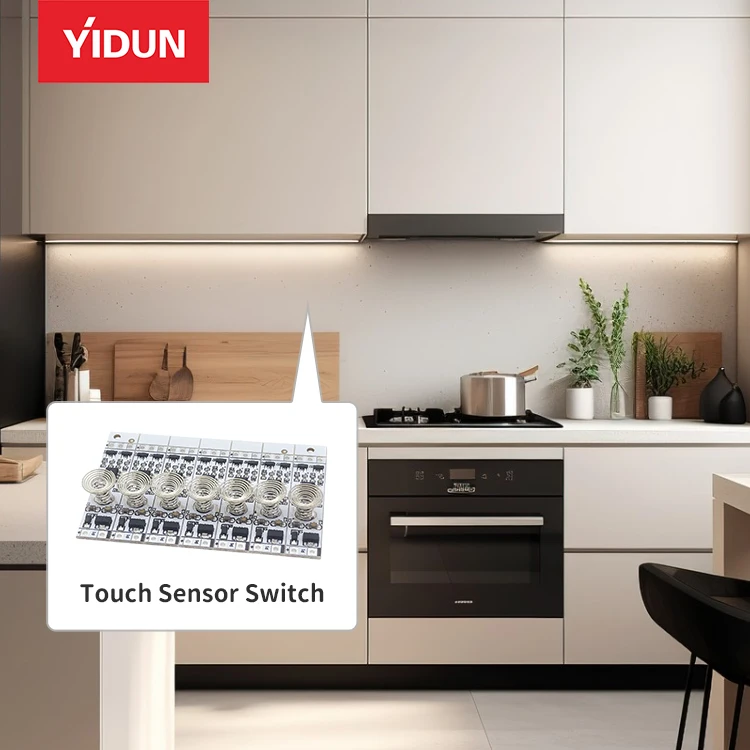 Цифровой сенсорный датчик YIDUN S201 модуль ручного переключения 9 В 12 24 2.5A для светодиодного освещения с алюминиевыми профилями