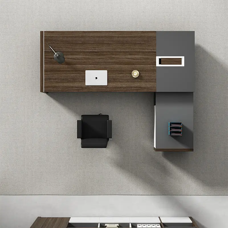 Luxury High Tech Executive Wood Office Desk Home  Classic Boss Office Desk