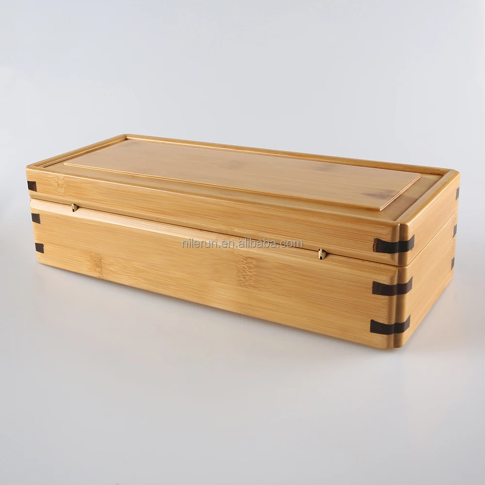 Luxury Wooden Candy Container Holder Coffee Caddy Storage Organizer Chest Jewelry Gift Packaging Case Big Large Bamboo Tea Box