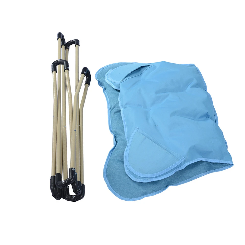 Manufacturers outdoor camping Sofa Padded Folding Camping Moon Lounge Chair For Adults