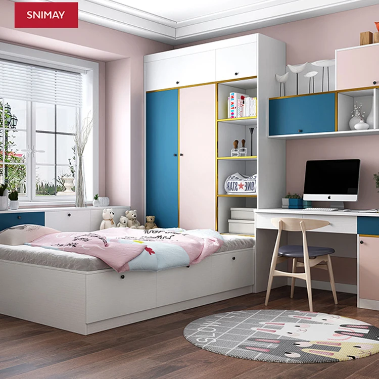 Professional supply of white wooden wardrobe bedroom furniture