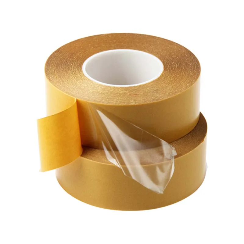 Solvent White Polyester Liner Clear Doule Side Double Sided Acrylic Adhesive Red Pet Film Tape