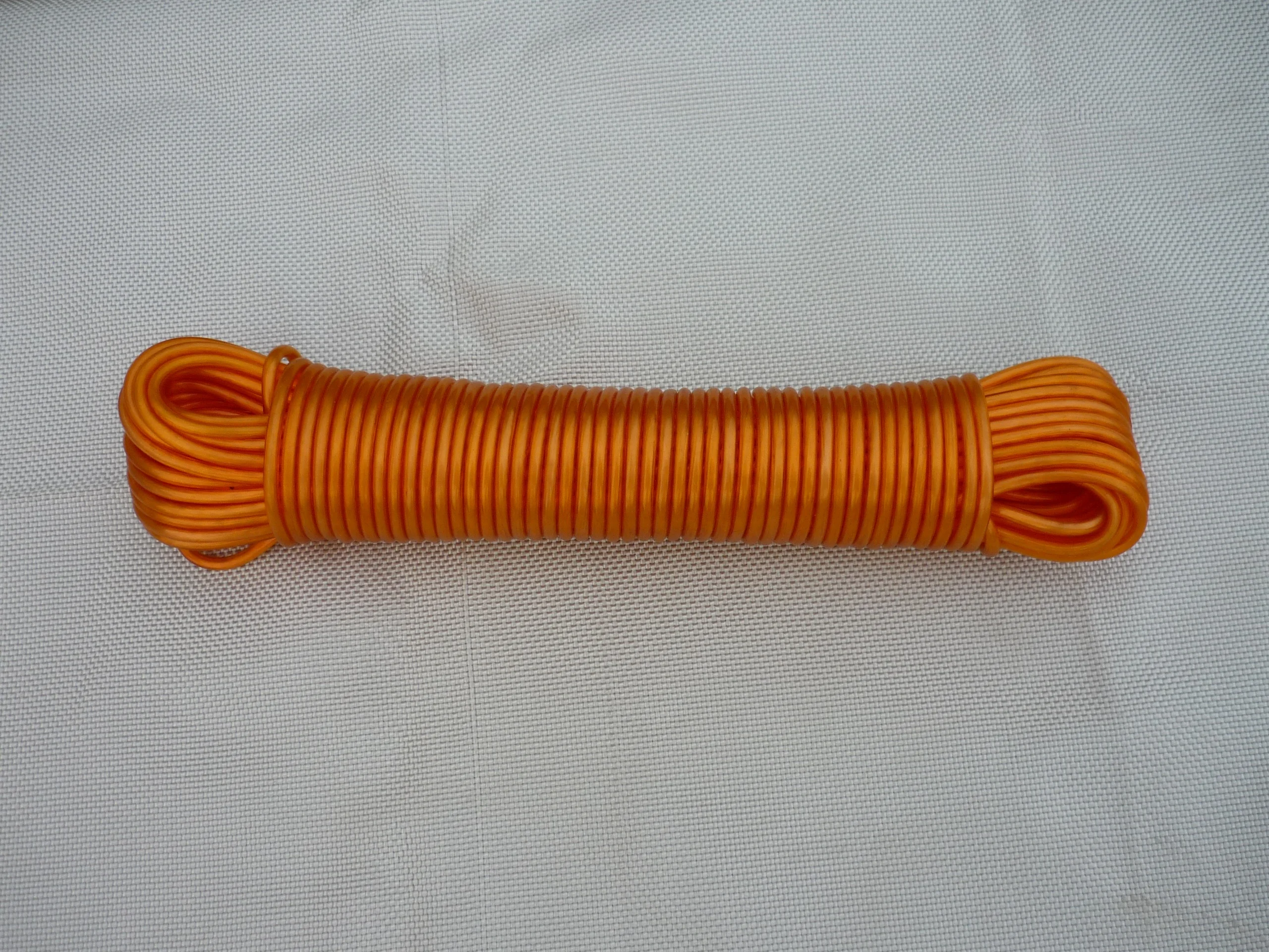 hot sale customized PVC washing clothes line with steel in core