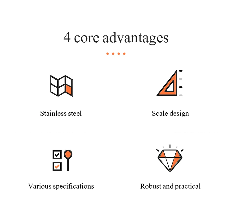 Stainless Steel Measuring Cups And Spoons Set Engraved Measurements Measuring Cup Spoon