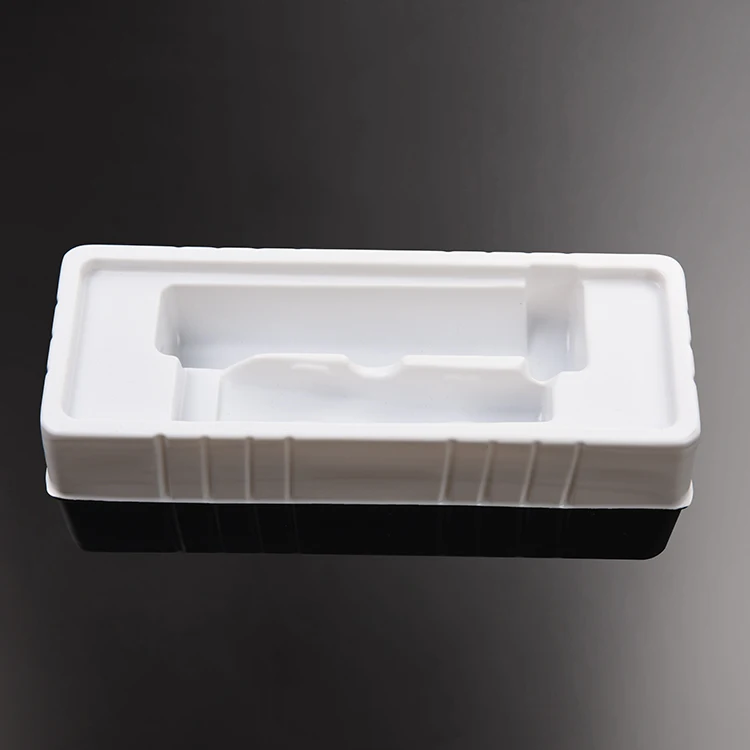 Wholesale Custom PVC Blister Packaging PS Flocking Blister Inner Tray Medicine Blister Packaging Box Plastic Tray Box