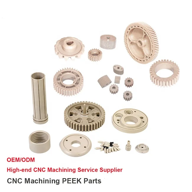 CNC Machined  Precision Plastic Parts Customized Plastic Parts Cnc Machining Peek POM Abs Nylon PA6 PA66 PC Part Manufacturer