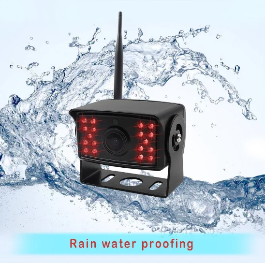 WIFI Wireless  IR CUT Night Vision 1080P SD Card Outdoor IP Camera Surveillance Security Waterproof Bus Camera Camhi