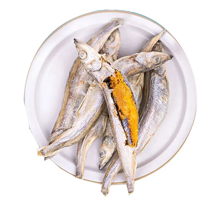 High Quality Natural Pure Meat Freeze-Dried Capelin Factory Direct Low-Fat Easily Digestible Treats Free Additive Female Fish