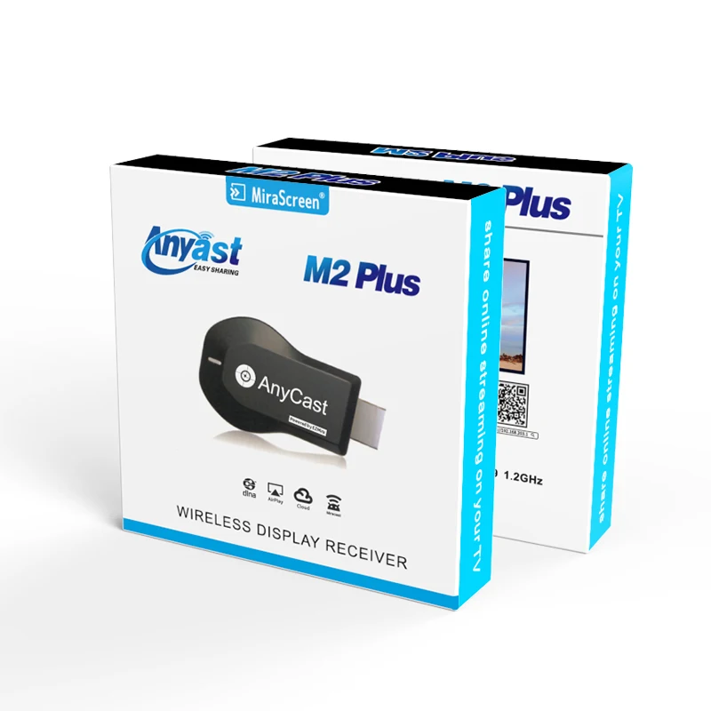 Новый беспроводной Wifi Дисплей донгл приемник 1080P HD DC 5v/1a через микро USB порт вверх Tp 1080p 100 шт/ctn Anycast CN;GUA