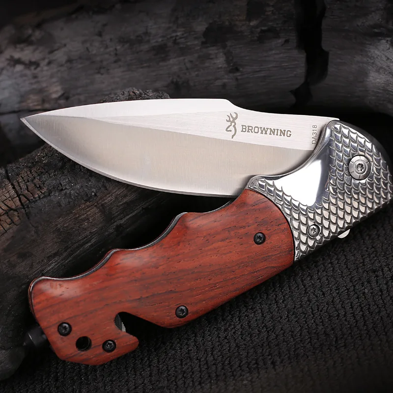 Portable Outdoor Knives Camping Survival Knives High Hardness Survival Tools in the Wild