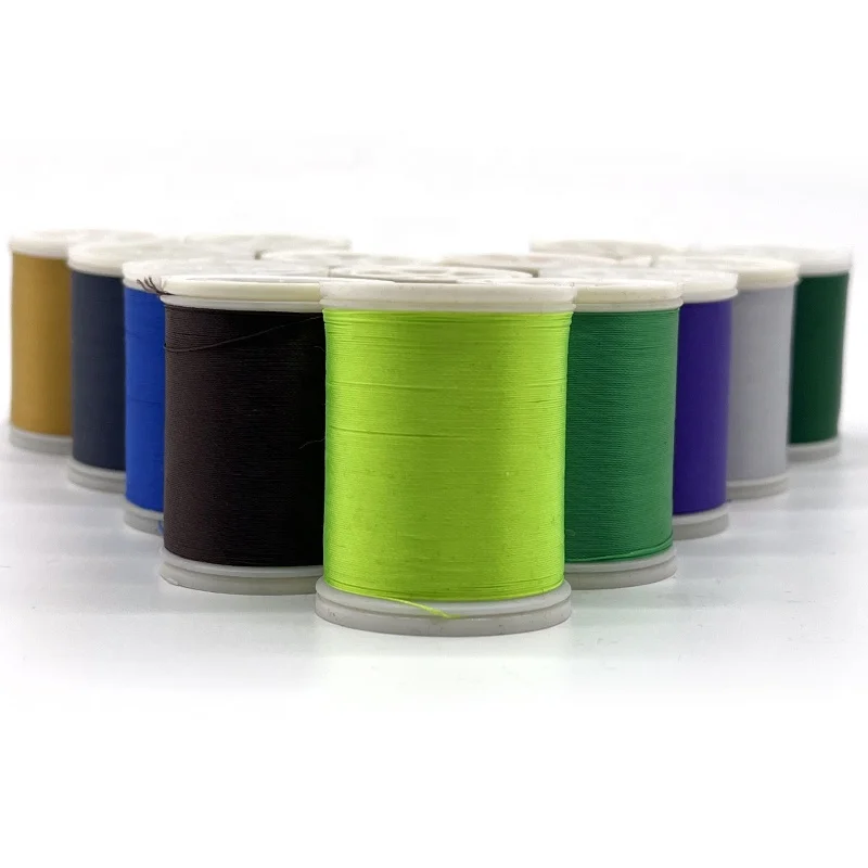 TAKEDO YC12 0.10mm 0.15mm 0.22mm 0.30mm Good Quality A Axis Nylon NCP Thread Tying Hooks And Guides Colorful Thread For Fishing