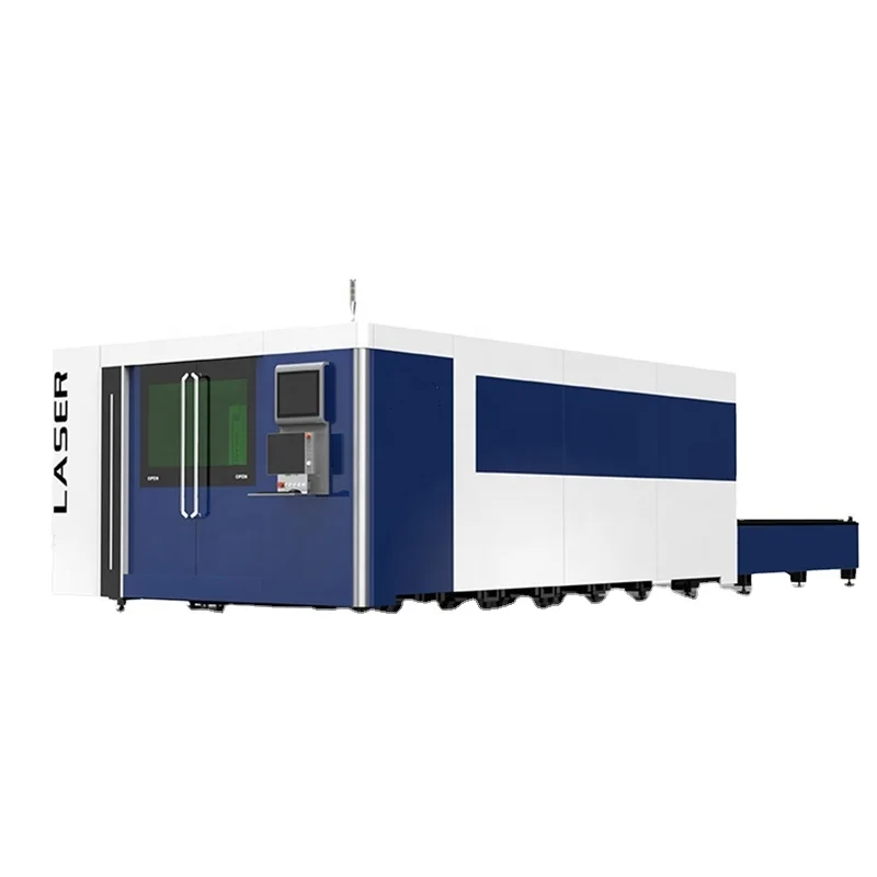 700W,1000w,1500w,2000w, 3kw,4kw волоконный лазерный станок для резки с IPG, Raycus питания (YLF-004)