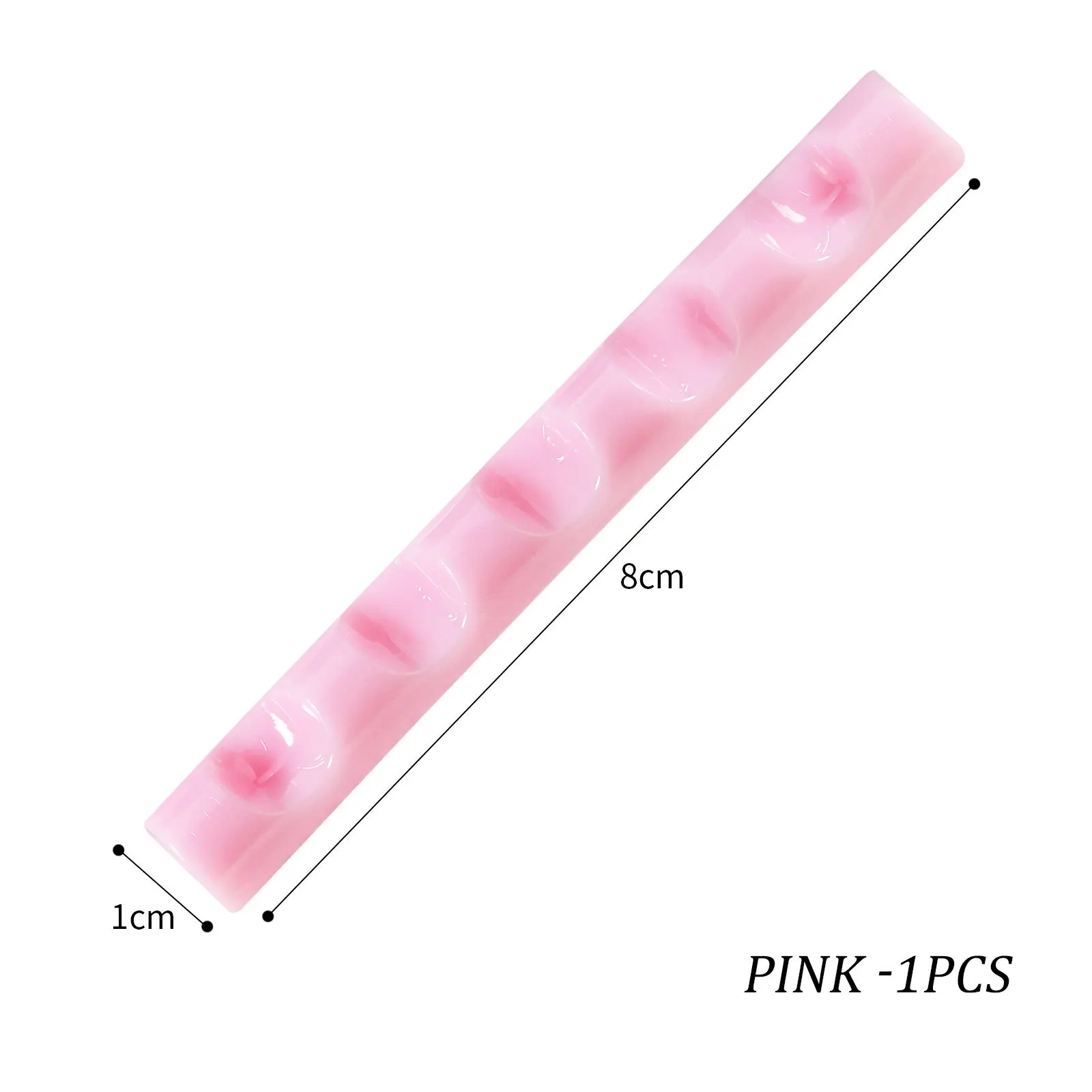 New 5 Grids Simple Strip Design Nail Art Pen Brushes Holder Acrylic Durable Brushes Table Holders For Nail Salon