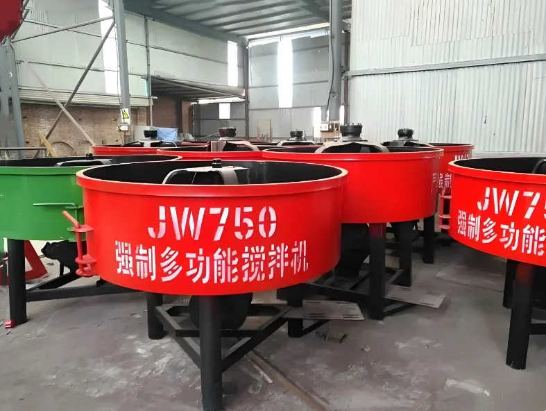 Concrete Pan Mixer for Brick Cement Mixer Pan Cambio Mortar Pan Mixer Gearbox Jw750 500 1500
