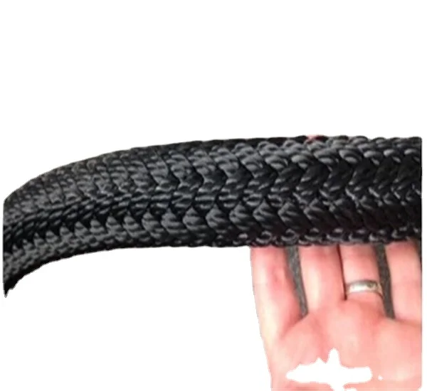 Boat accessories Taian supplier Polyester PP material white marine boat hawser rope for sale