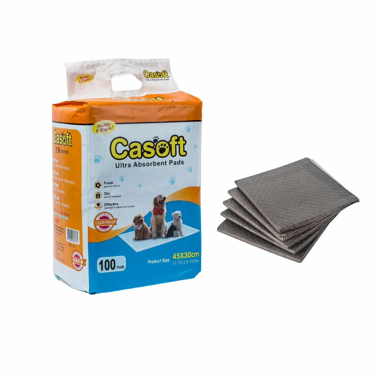 Diaper Pee Pads Dog Urine Bamboo Charcoal Disposable Mat Training Pet Pad
