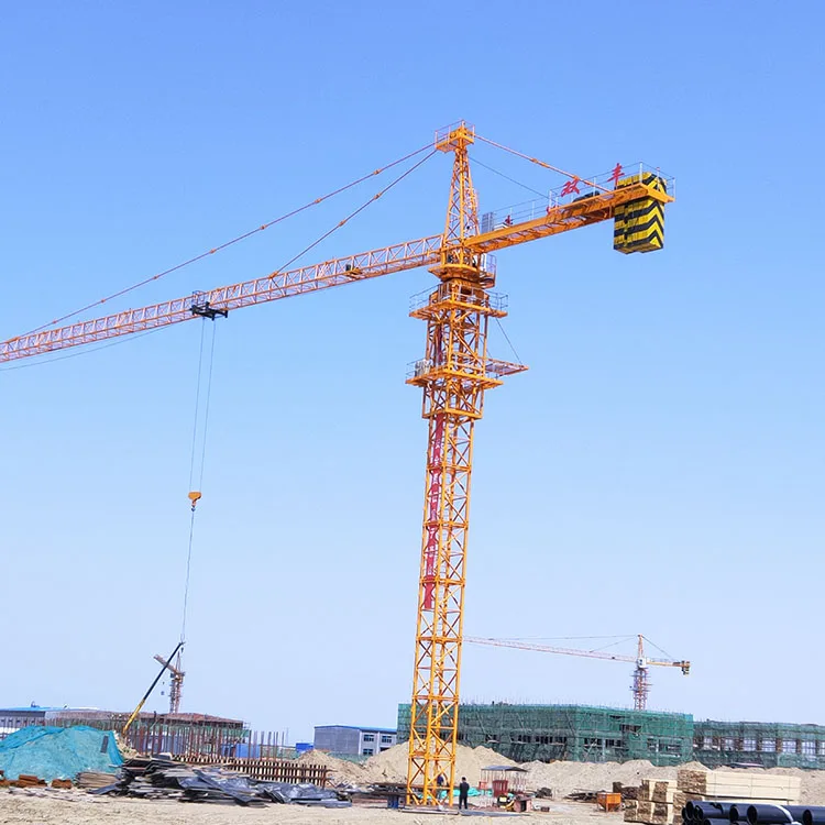 qtz160 8ton  6022 tower crane 60m jib  price tower crane for sale