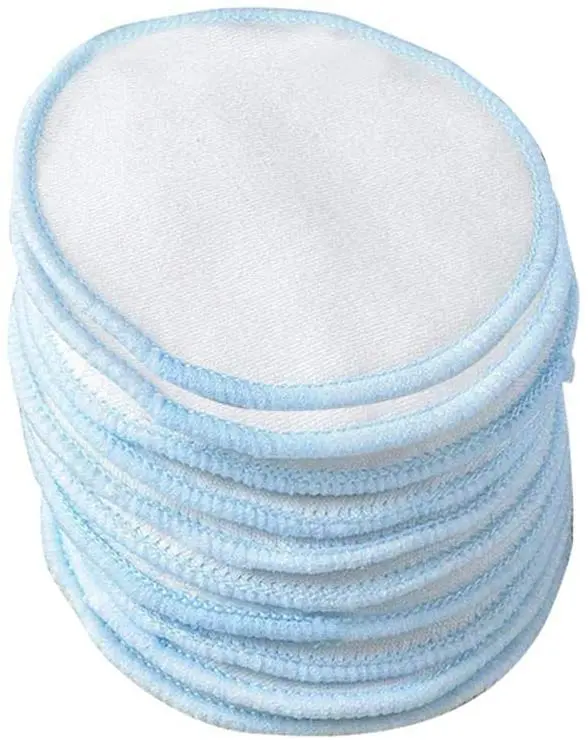 Cotton Rounds Reusable Bamboo Makeup Remover Pads for face ,Reusable Facial Pads Reusable Facial Cotton Rounds pads with Logo