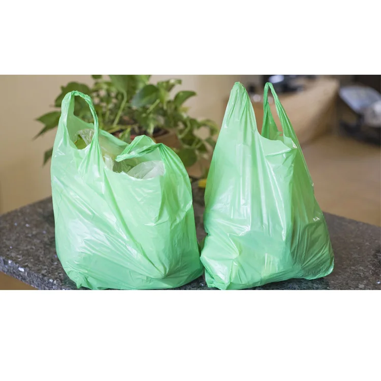 Bolso de compras plastico resistente del Polybag del del precio de fabrica con el logotipo modificado