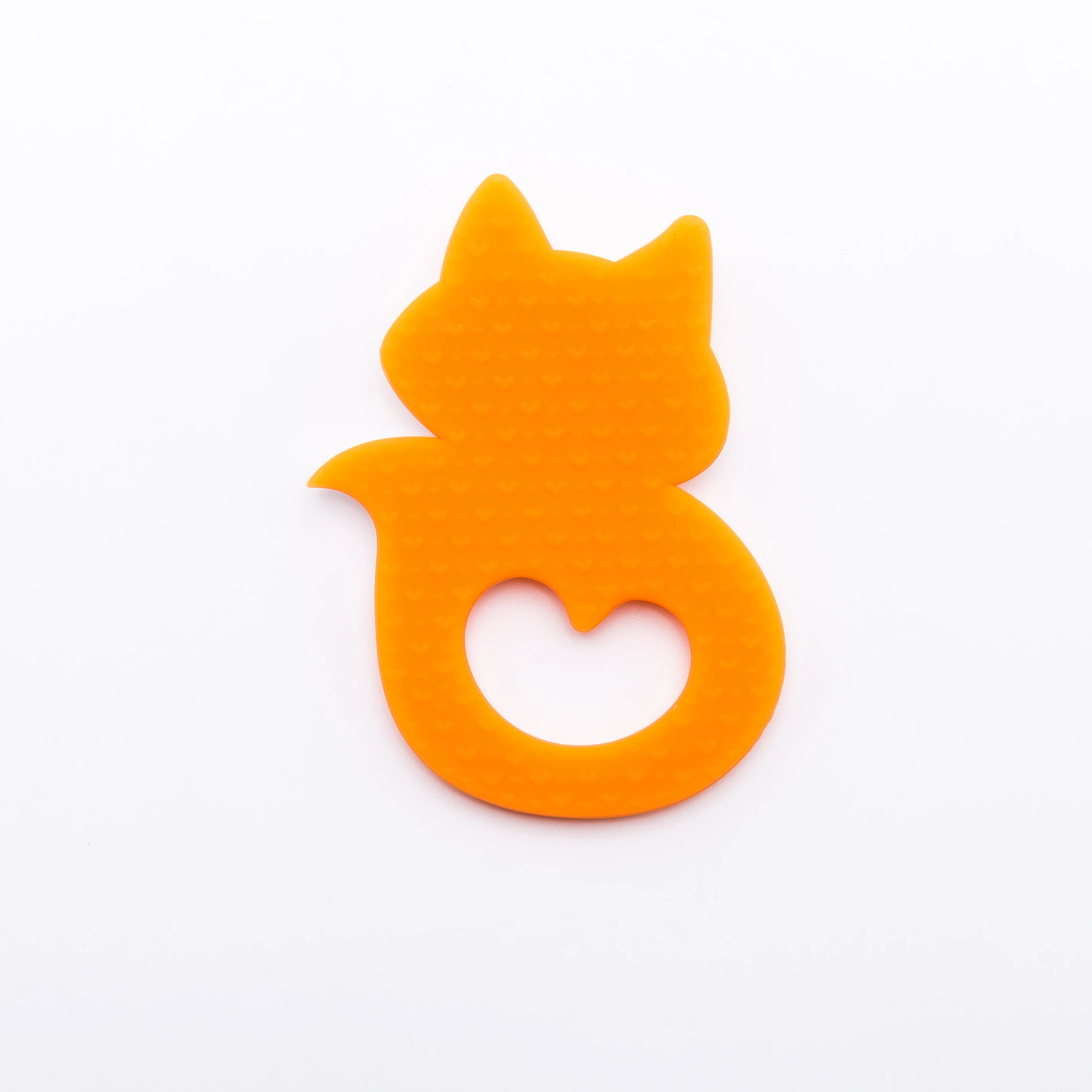 Новый пользовательский раунд/пустой/герметичная/одноразовые сушеная Лисий органический в форме животных Детские Прорезыватели для зубов силиконовый игрушки успокаивающее ребенка боль при прорезывании зубов