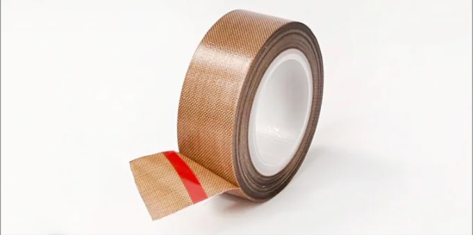 CHPJ-30 Model Waterproof Insulation Nonstick PTFE Fiberglass Glass Fabric Cloth 300 degree silicone heat sealing tape
