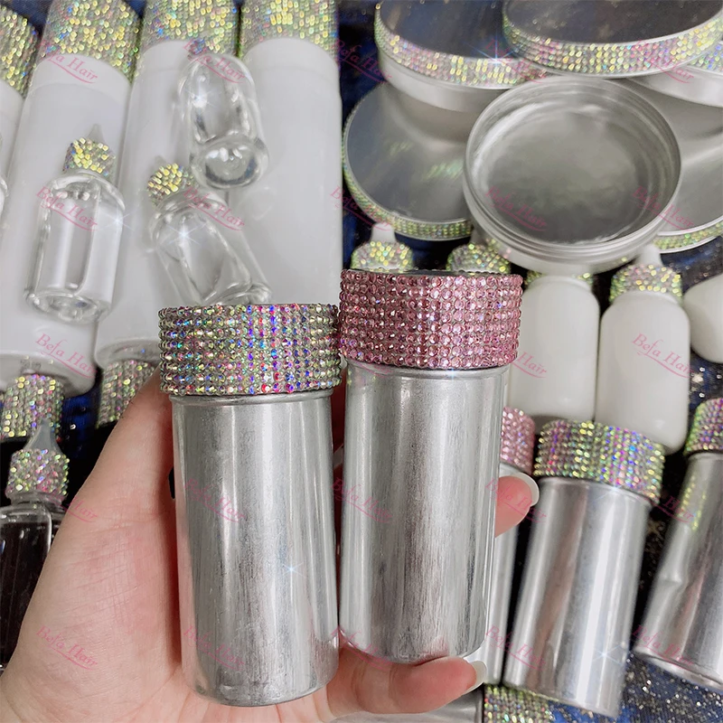 Custom Logo Private Label Hair Growth Oil,Wig Glue Hair Mousse,Edge Control Hair Wax Stick