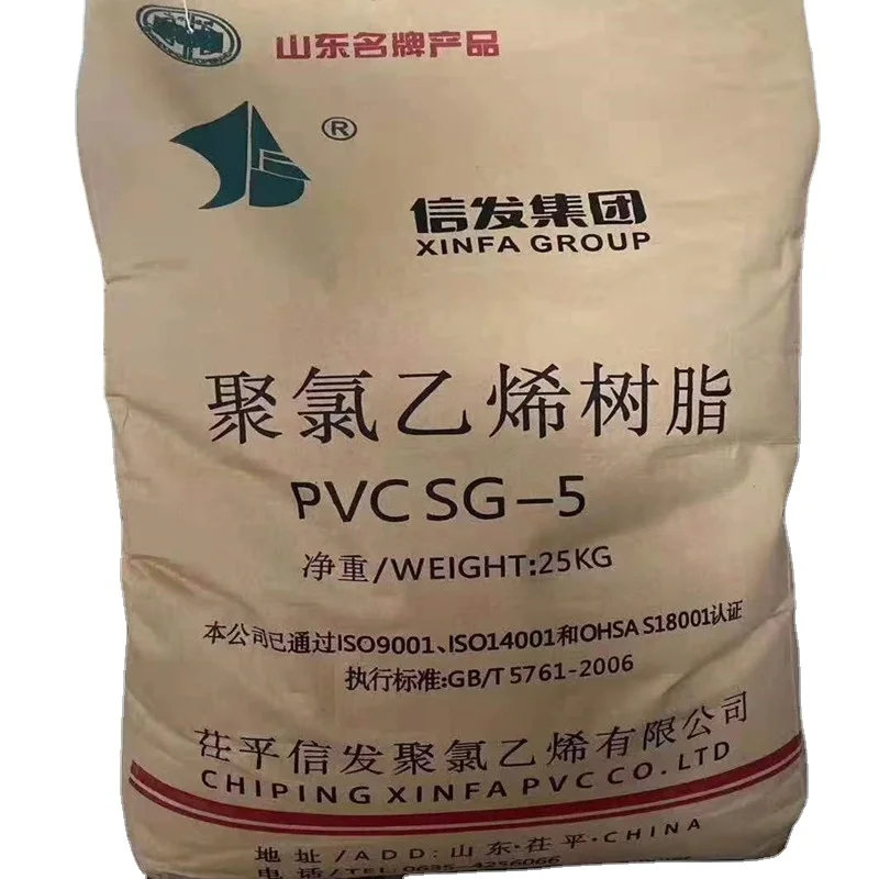 wholesale manufacturer Industrial Grade High Quality K67 PVC Resin White Powder CAS NO 9002-86-2 for plastic