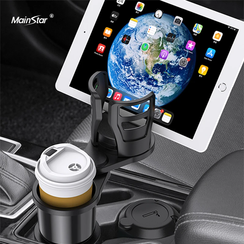 rotated 360 degrees Vehicle-mounted Water Universal Adjustable Cup Stand Bottle vehicle Holder Drink Holder Cup