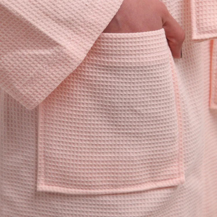 Оптовая продажа индивидуальный высококачественный банный халат MRTONG из 100% хлопка с вафельным покрытием для отеля