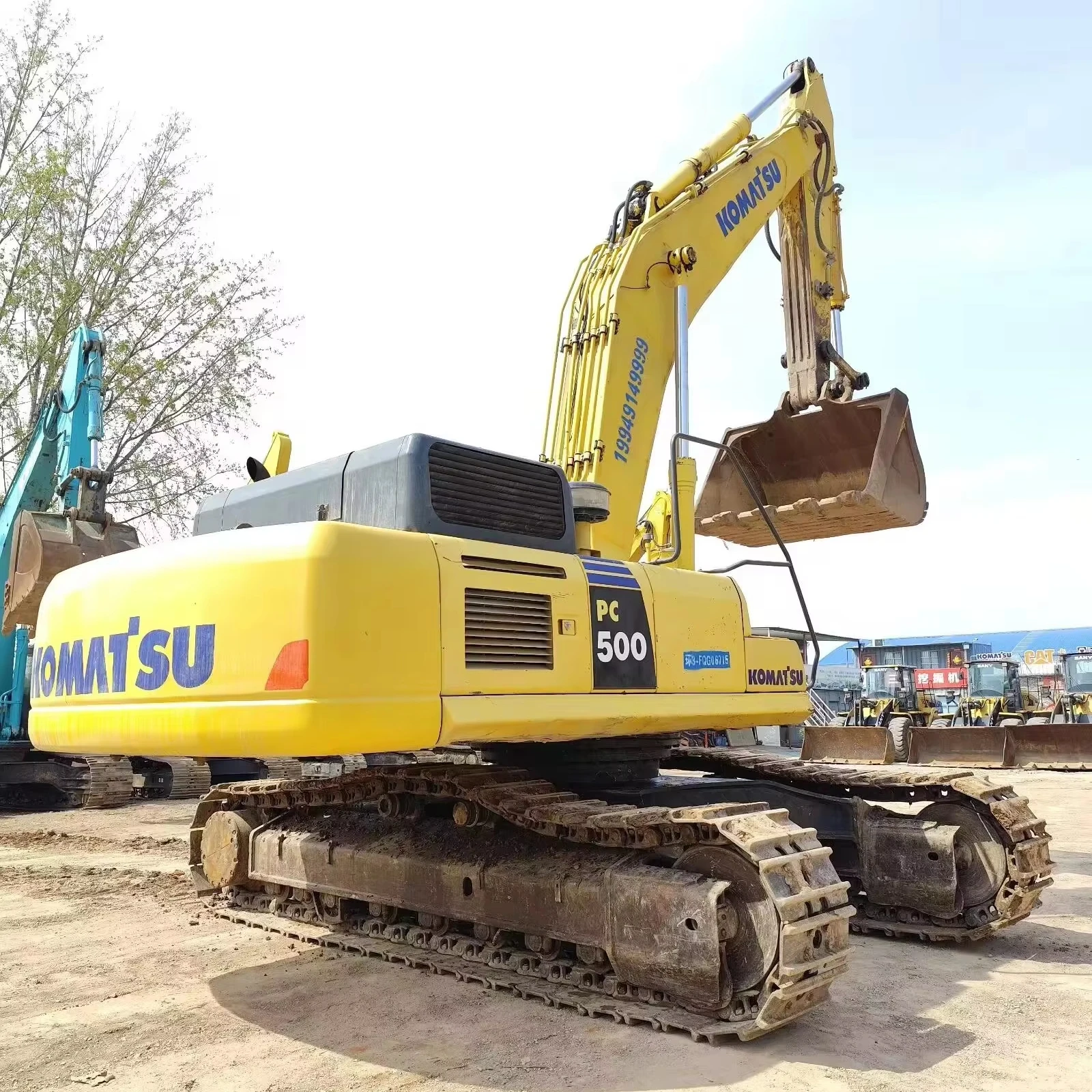 Free Shipping Komatsu PC460LC Multi Functional Excavator Engine Power 257kW Unique Features