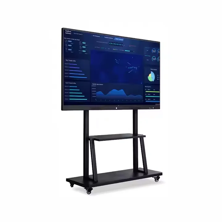 4K Android windows System Lcd Interactive Whiteboard Smart Board Touch Screen Display Boards for School Office