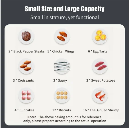 2022 Hot Sales Mini Electric Atoaste Baking Pizza Bread Oven Bakery For Baking