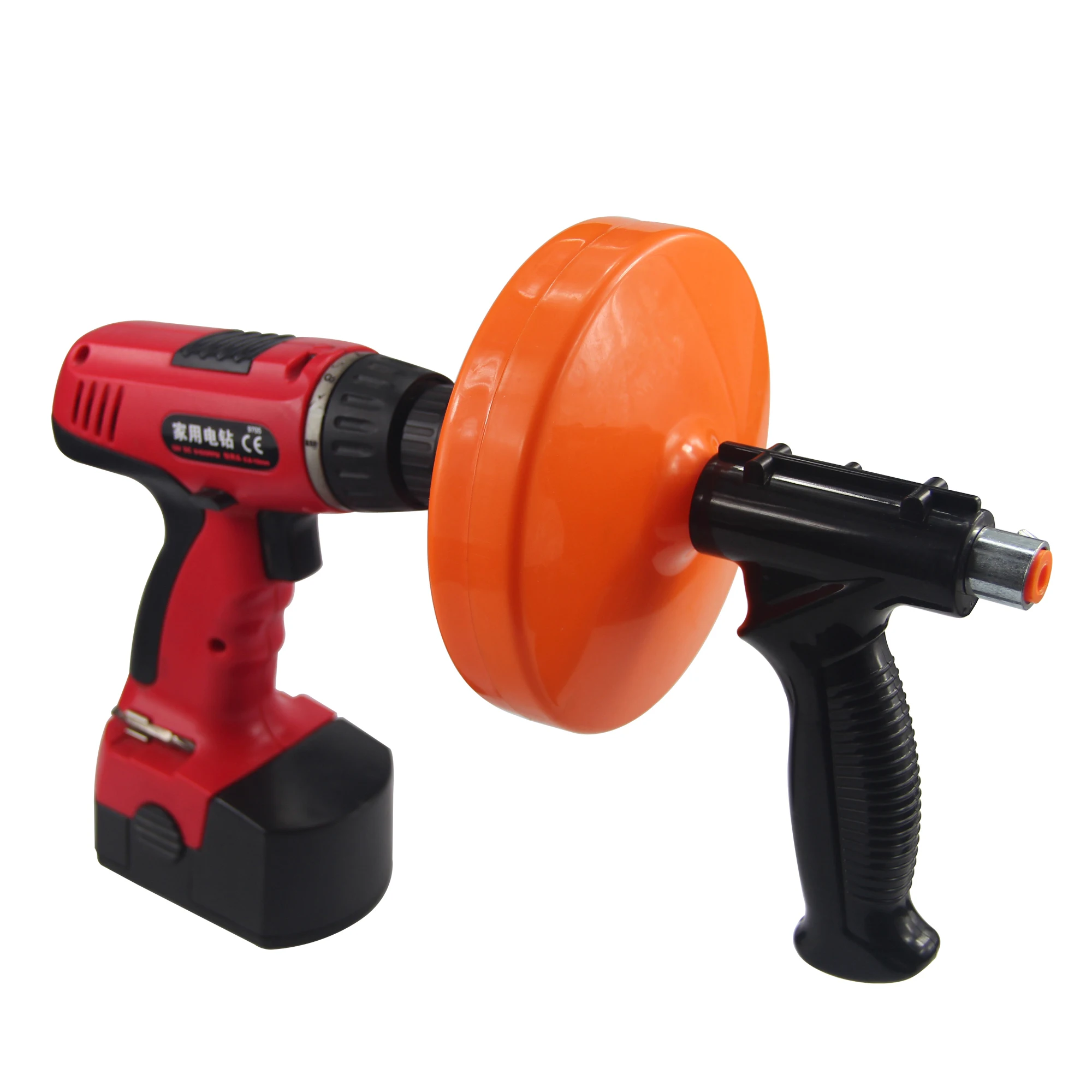 Alibaba горячая Распродажа светло-желтая ручная машина для очистки дренажных труб туалета