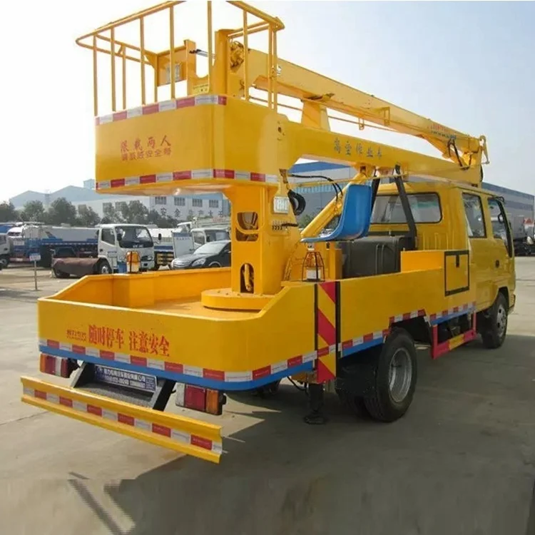 Cheap price 4x2 aerial truck 12m High Altitude Operation Platform Truck Overhead Working Truck