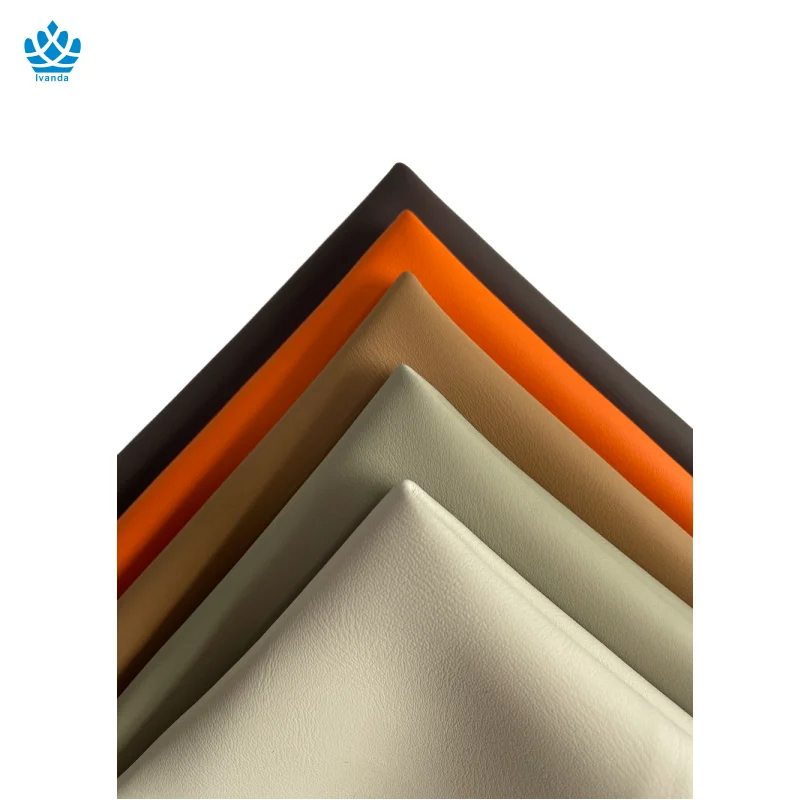 Liquid metal PU leather fabric 0.7mm thick durable PU leather for sofa white pu leather