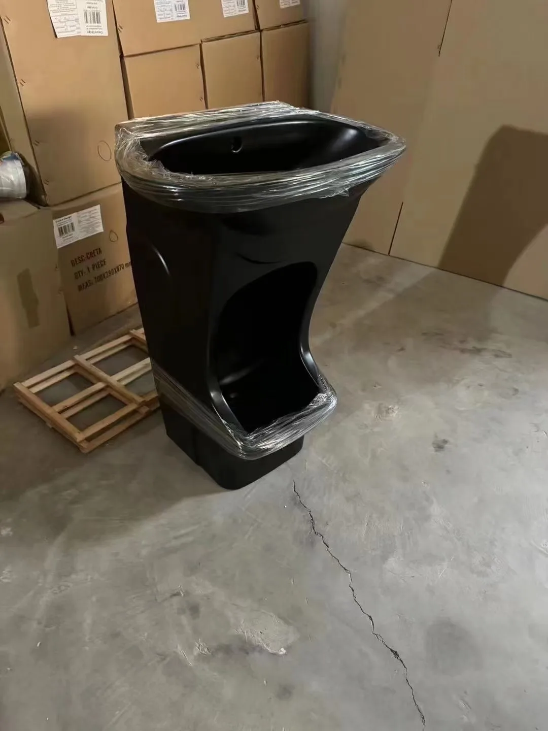 Wholesale Muslim Wudu Foot Wash Basin Ceramic Free Standing Wall Mounted Pedestal Hand Wash Sink Foot Wash Sink