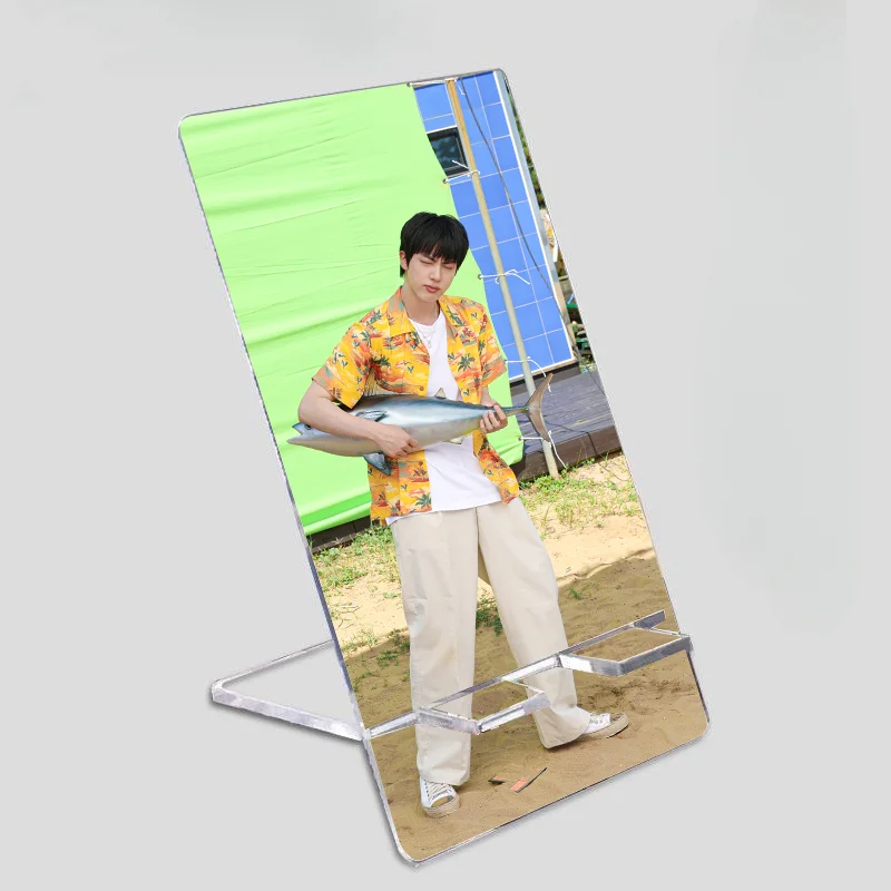 KPOP Idol Bangtan Boys Jin Super Tuna Acrylic Phone Holders Removable Acrylic Phone Bracket