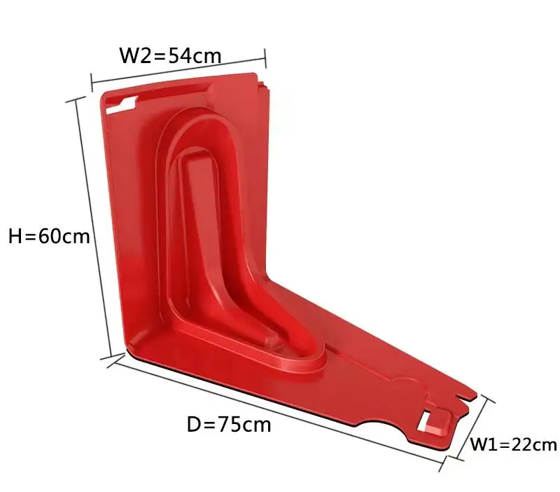2024 Wholesale Anti  Control Plastic Flood Barrier  flood emergency equipment innovative abs flood barrier