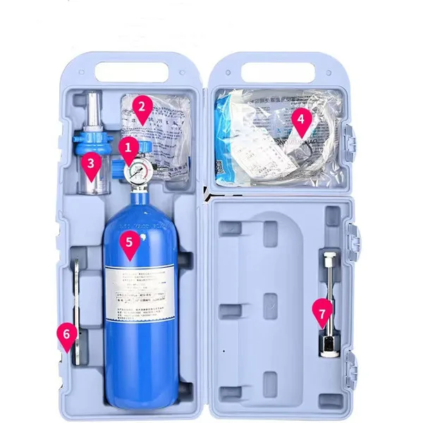 GOGO Medical Oxygen Cylinder Trolley Air Tank/Oxygen Gas Cylinder For Medical Use