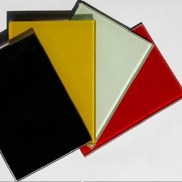 3mm 4mm 5mm 6mm 8mm colored clear aluminum mirror