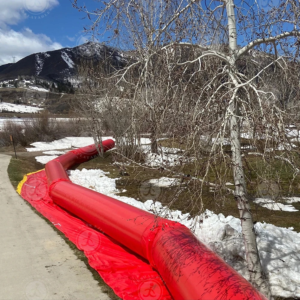 Popular Custom Water Barriers Plastic Flood Tubes for Residential Use