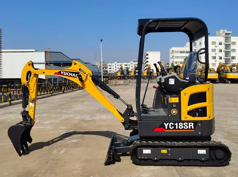 YUCHAI 1.8 ton Mini Crawler Excavator YC18SR