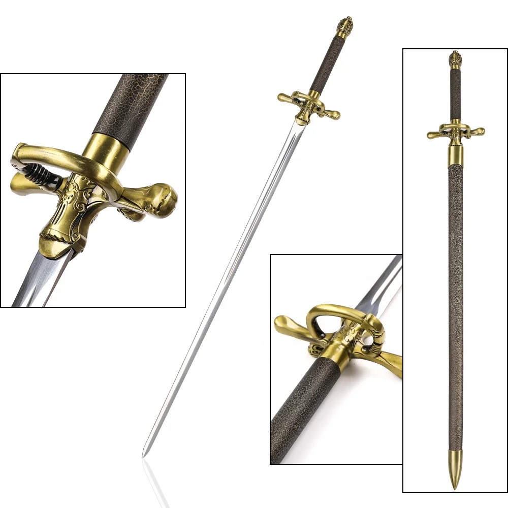GOT Game of Thrones Arya Stark Weapon Needle Sword with Wooden Scabbard