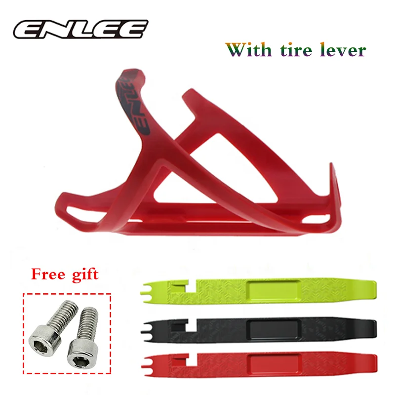 ENLEE MTB Bike Water Bottle Holder Ultralight Highly Elastic Cage FOR Road / Mountain Bicycle Cycling Socket Accessories