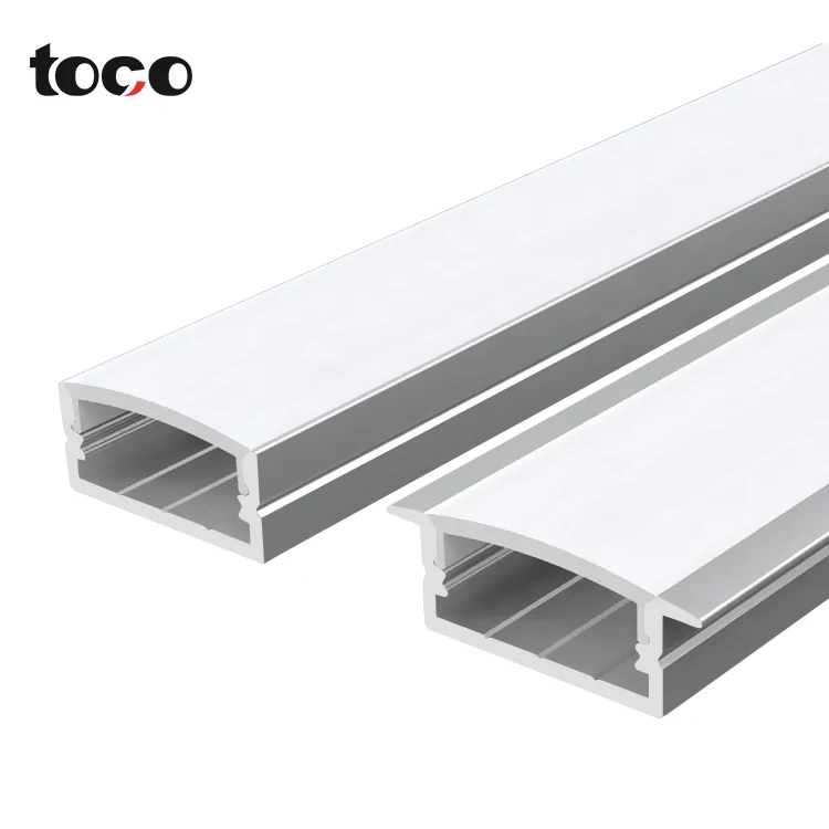 Unique Design Surface Mounted Aluminum Channel Linear Profile Strips U Shape Recess Led Aluminum Extrusion Profile
